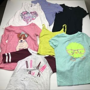 Girls size 6/6x Bundle Lot tops Justice EUC